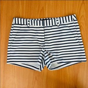 Zara striped shorts